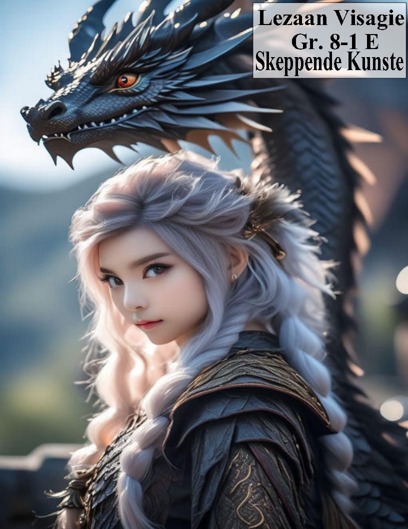 girl and dragon