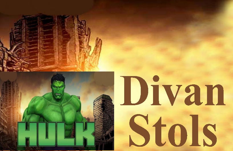 a green superhero in front of a building